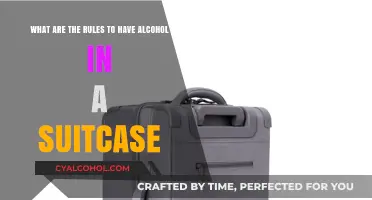 Alcohol Rules for Your Suitcase