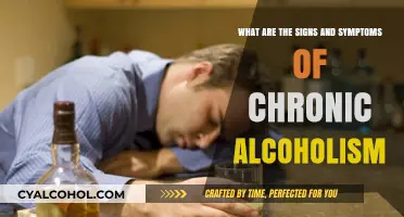 Alcoholism: Signs and Symptoms of Chronic Alcohol Abuse