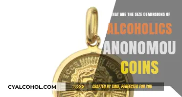 Alcoholics Anonymous Coins: Size and Dimensions Explained