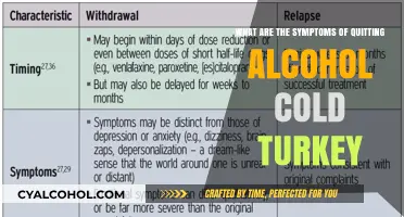 Alcohol Withdrawal: Cold Turkey Symptoms and Their Risks