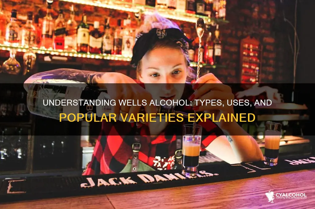 what are wells alcohol