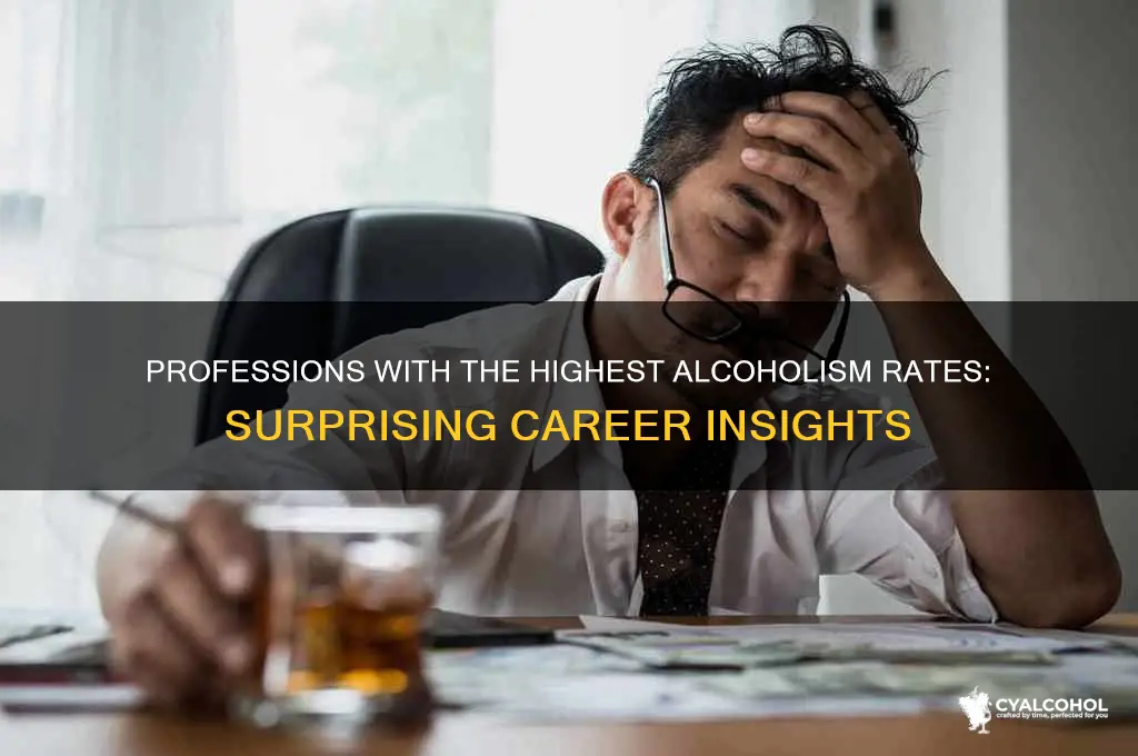 What Professions Have The Highest Alcoholism And Funeral Director