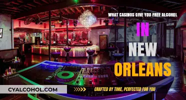 Free Alcohol in New Orleans: Casino Perks