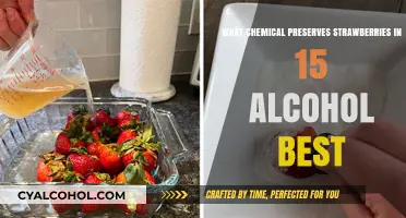 Preserving Strawberries in 15% Alcohol: The Optimal Chemical Solution
