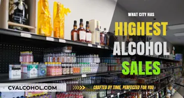 Top City for Alcohol Sales: Unveiling the Boozy Capital