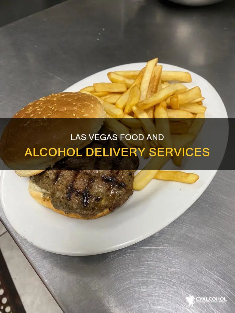 what company delivers food and alcohol in las vegas