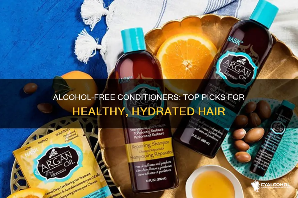 what conditioner does not have alcohol in it