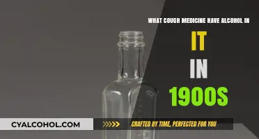 Alcohol-Based Cough Medicines of the 1900s