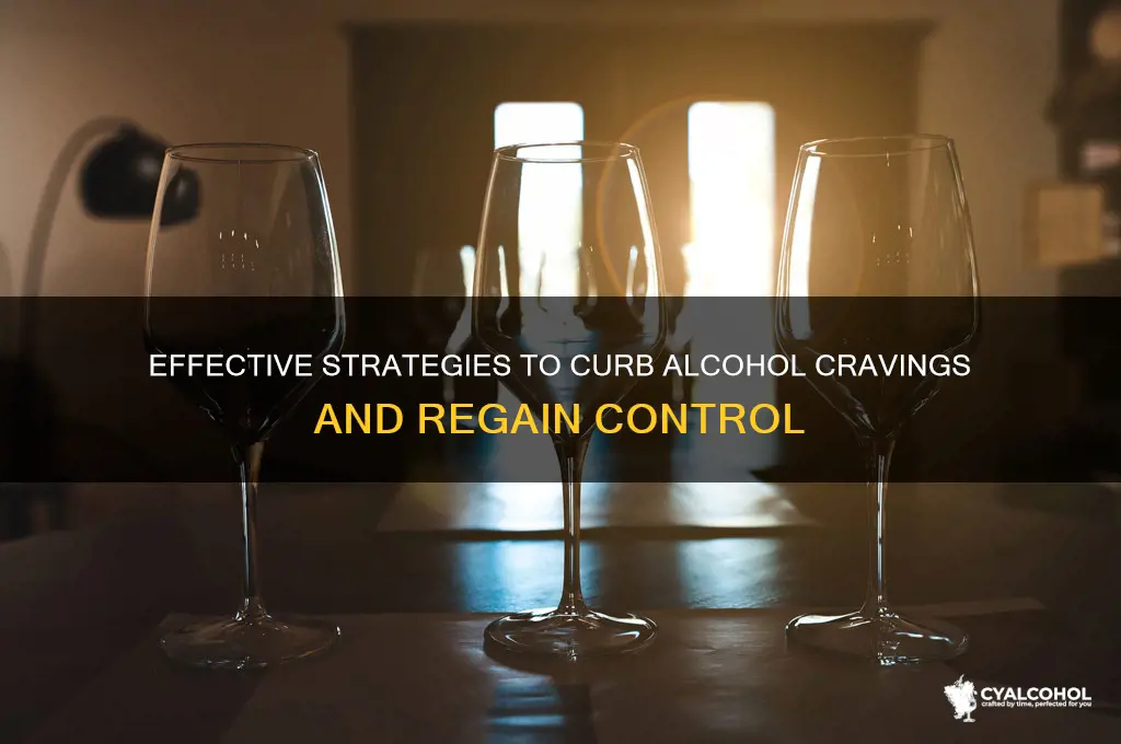 what curbs alcohol cravings