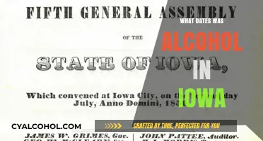 Iowa's Alcohol History: Key Dates and Prohibition Timeline Explained
