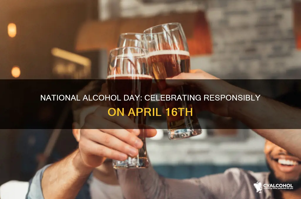 what day is national alcohol day