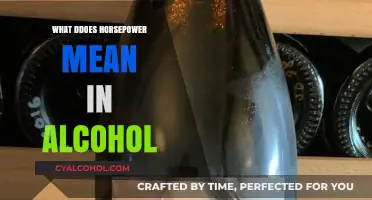 Understanding Horsepower in Alcohol: A Comprehensive Guide to Its Meaning