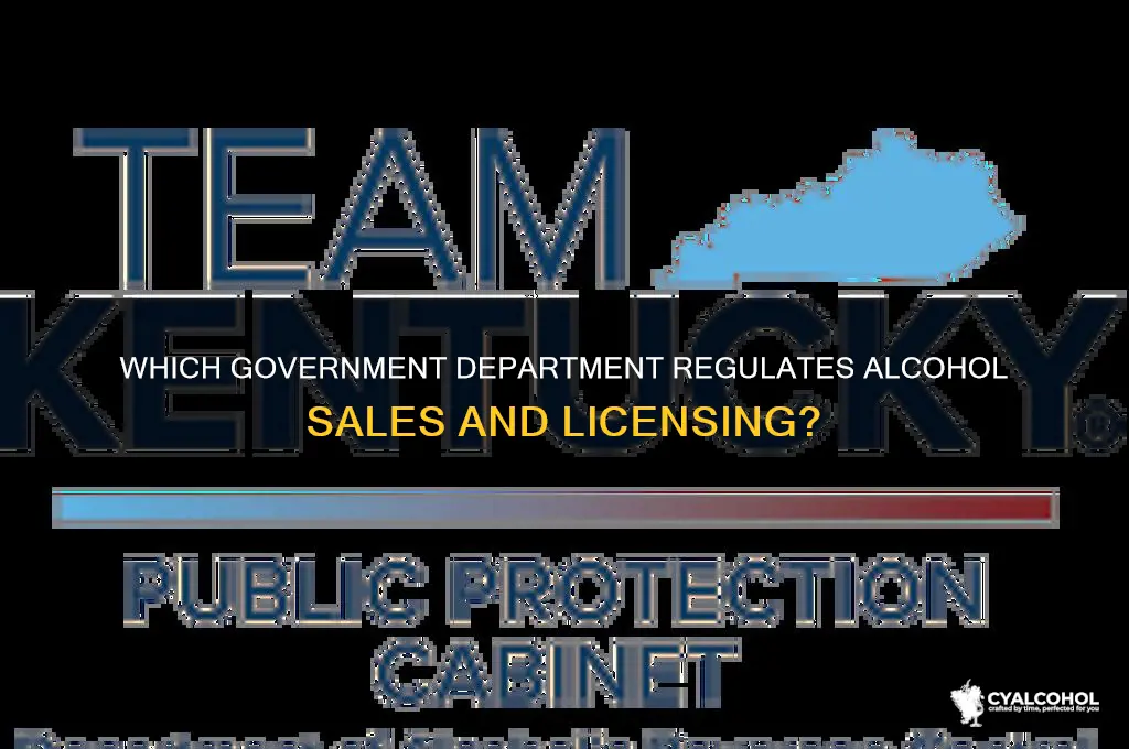 what department of government handles alcohol
