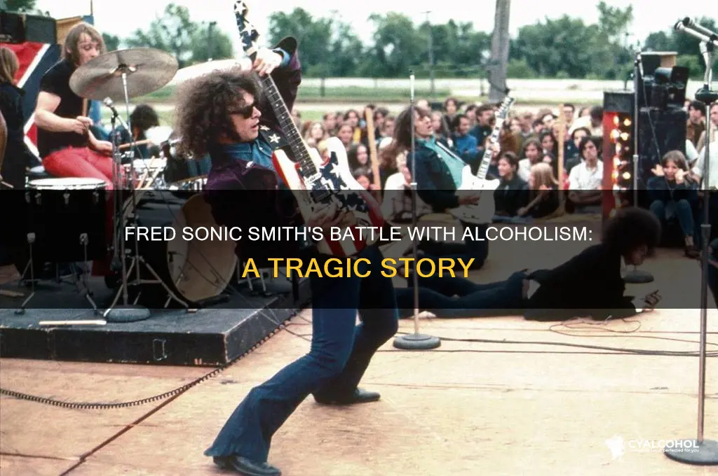 what did fred sonic smith alcoholism