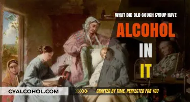 Why Alcohol in Cough Syrup?