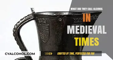 Medieval Alcohol Names: Unveiling the Historic Terms for Intoxicating Beverages