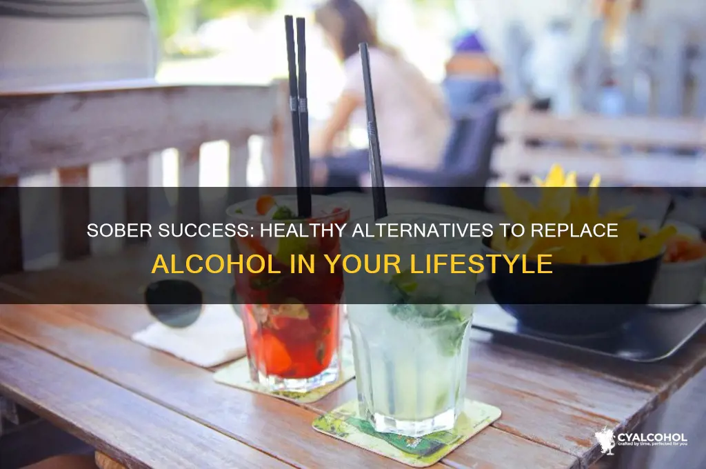 what did you replace alcohol with