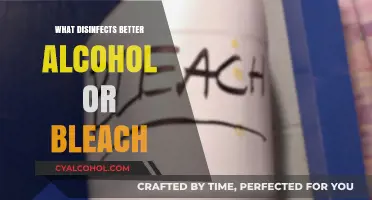 Alcohol vs. Bleach: Which Disinfectant Wins for Home Cleaning?
