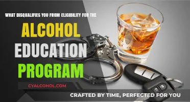 Alcohol Education Program: Who's Ineligible?