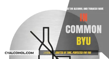 Alcohol and Tobacco: Similarities in Mind-Altering Substances