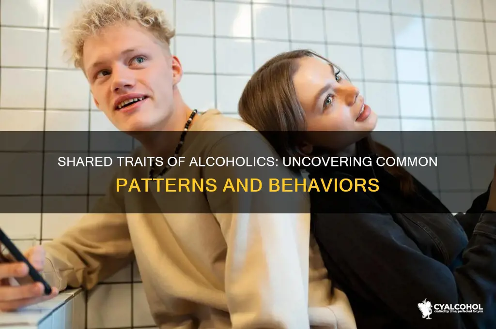 what do alcoholics have in common