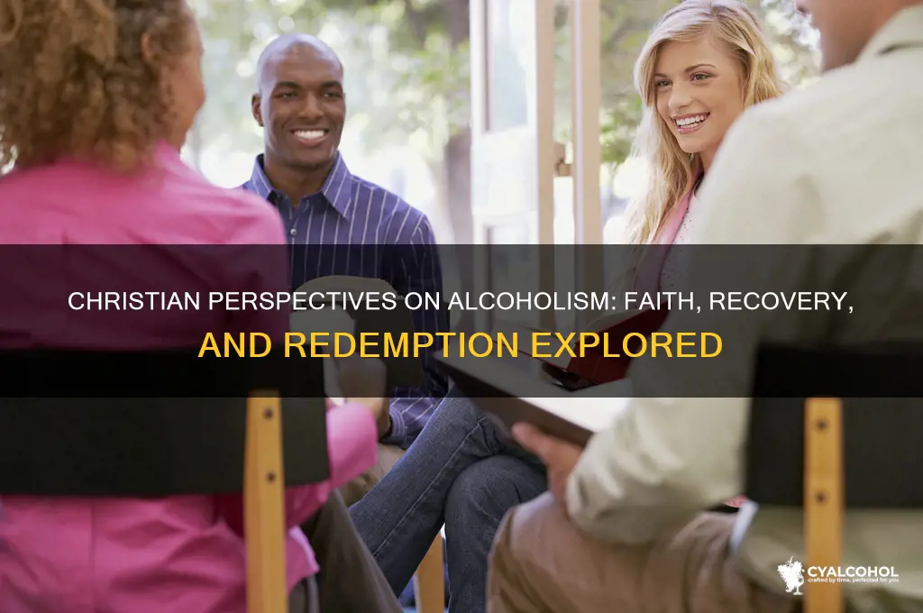 what do christians say about alcoholism