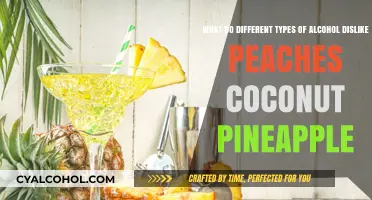 Fruity Cocktails: Mixing Alcohol with Peaches, Coconut, and Pineapple