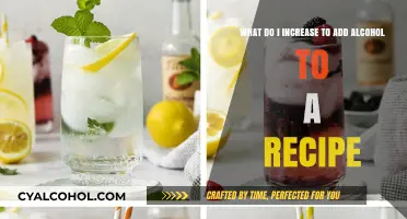 How to Boost Alcohol Content in Your Recipes