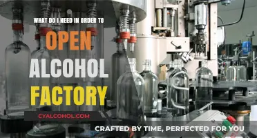 Liquor Laws: Opening an Alcohol Factory