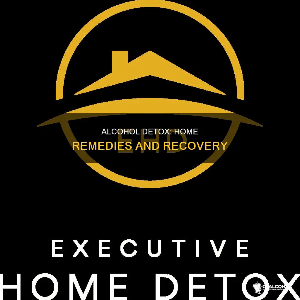 what do i need to detox from alcohol at home