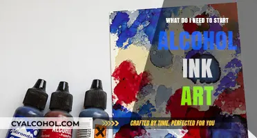 Essentials for Alcohol Ink Art Beginners