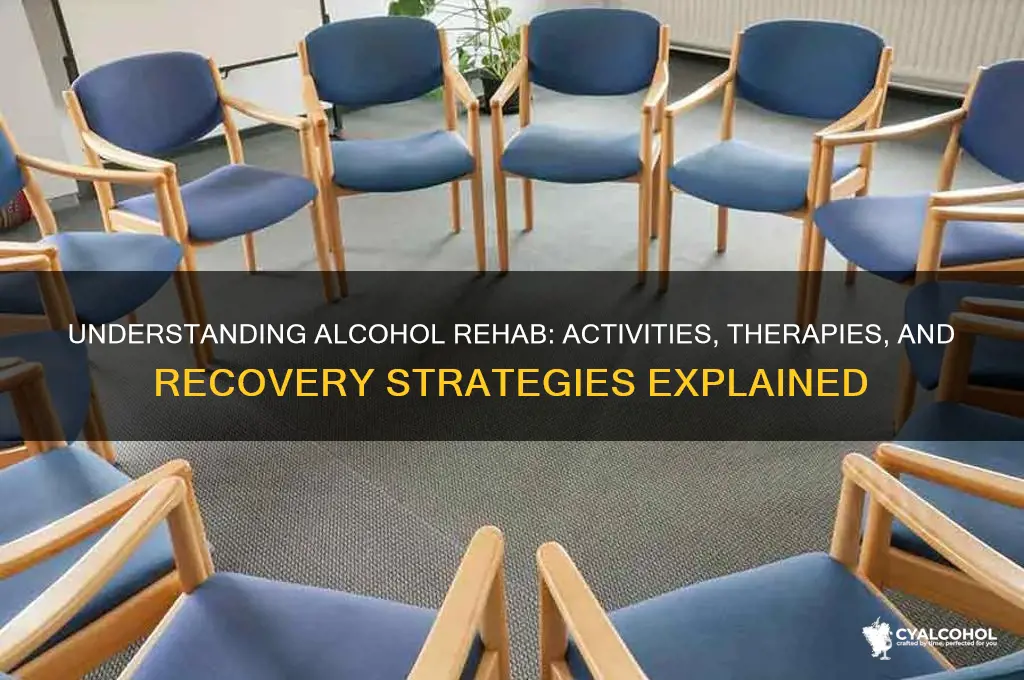what do people do at rehab for alcoholism
