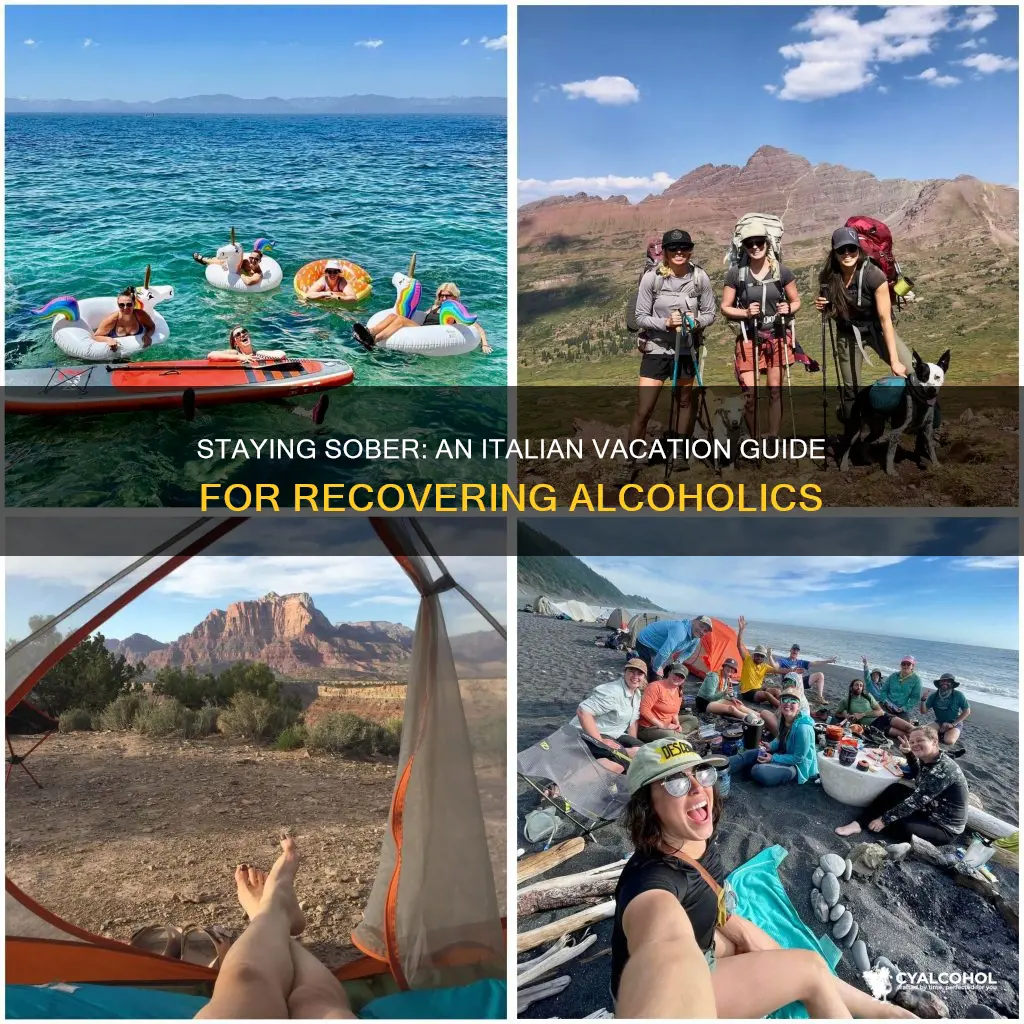 what do recovering alcoholics when they vacation in italy