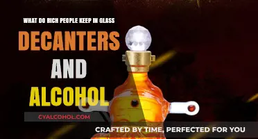 Glass Decanters: Rich People's Alcoholic Secrets Revealed