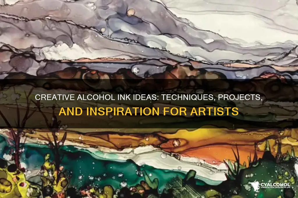 what do to with alcohol ink