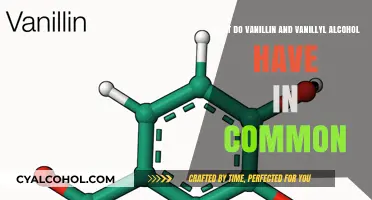 Vanillin and Vanillyl Alcohol: Similarities and Shared Origins