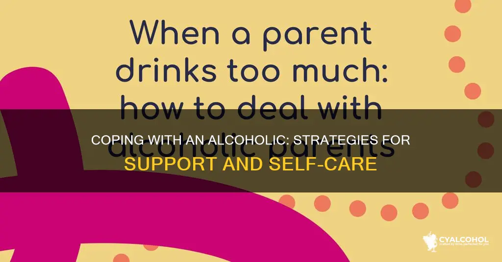 what do when you have to deal with an alcoholic