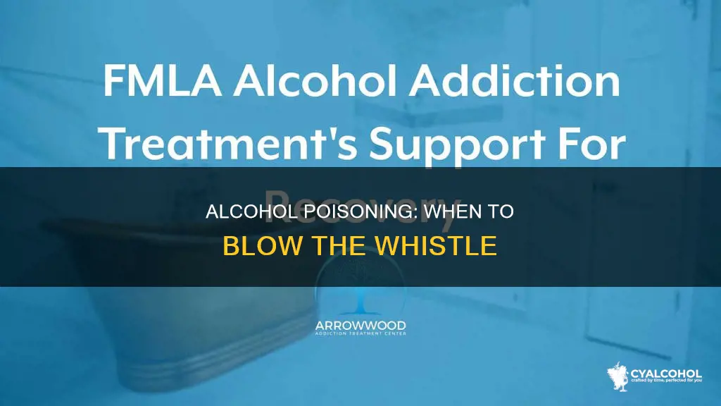 what do you blow if you have alcohol poisoning