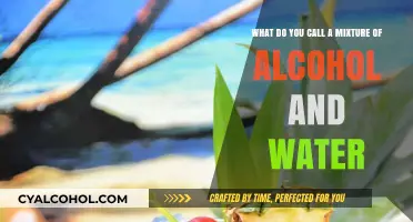 The Chemistry of Alcohol and Water Mixtures