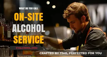 On-Site Alcohol Service: What’s the Proper Term for It?
