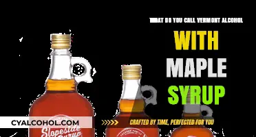 Vermont's Sweet Boozy Treat: Maple Syrup Liquor