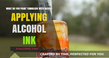 Prepare Your Tumbler: Seal with Epoxy before Alcohol Inking
