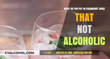 Creative Cranberry Juice Mixes for the Sober Curious
