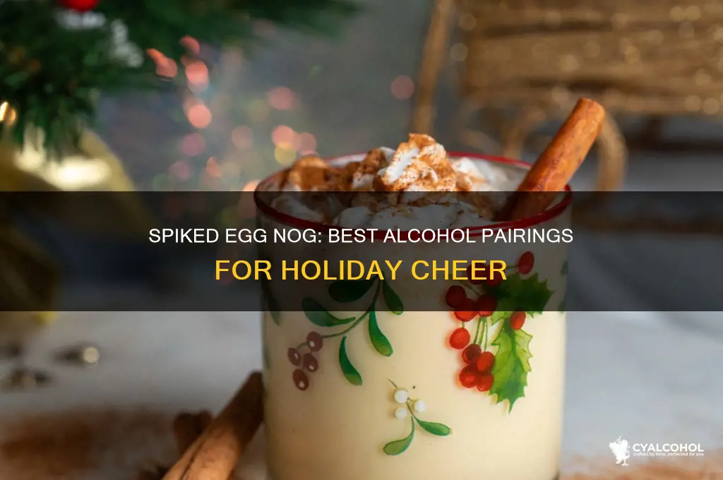 what do you put in egg nog alcohol