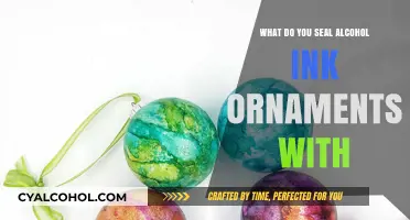 Sealing Alcohol Ink Ornaments: Best Techniques for Lasting Shine and Durability