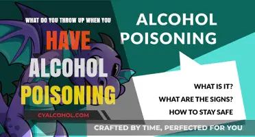 Alcohol Poisoning: What You Vomit and Why