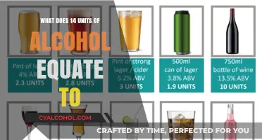 Understanding Alcohol Units: What 14 Units of Alcohol Equate To