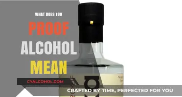 Understanding 180 Proof Alcohol: Definition, Uses, and Safety Tips