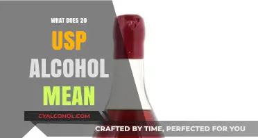 Understanding 20 USP Alcohol: Uses, Strength, and Applications Explained
