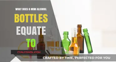 Mini Alcohol Bottles: How Many Equals a Standard Drink?